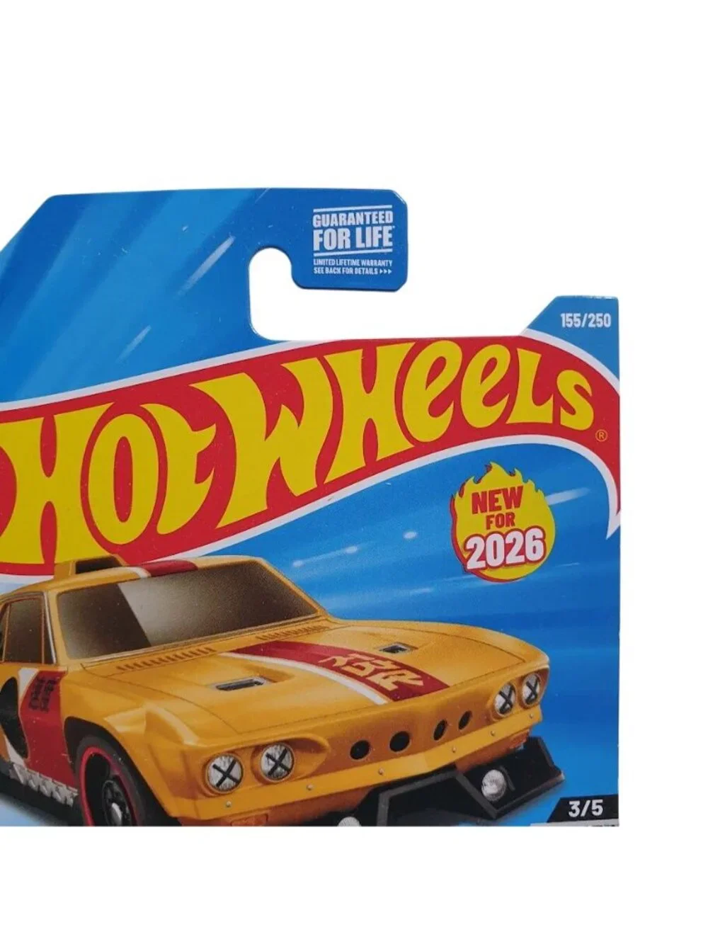 Hot Wheels HW Mods 2026 Vairstrike Yellow Custom Chevrolet 155/250 Collectors